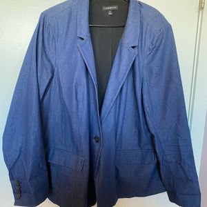 Lane Bryant Denim Blazer